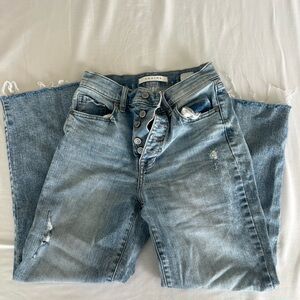 Dawn High Rise Wide Leg Crop Jean